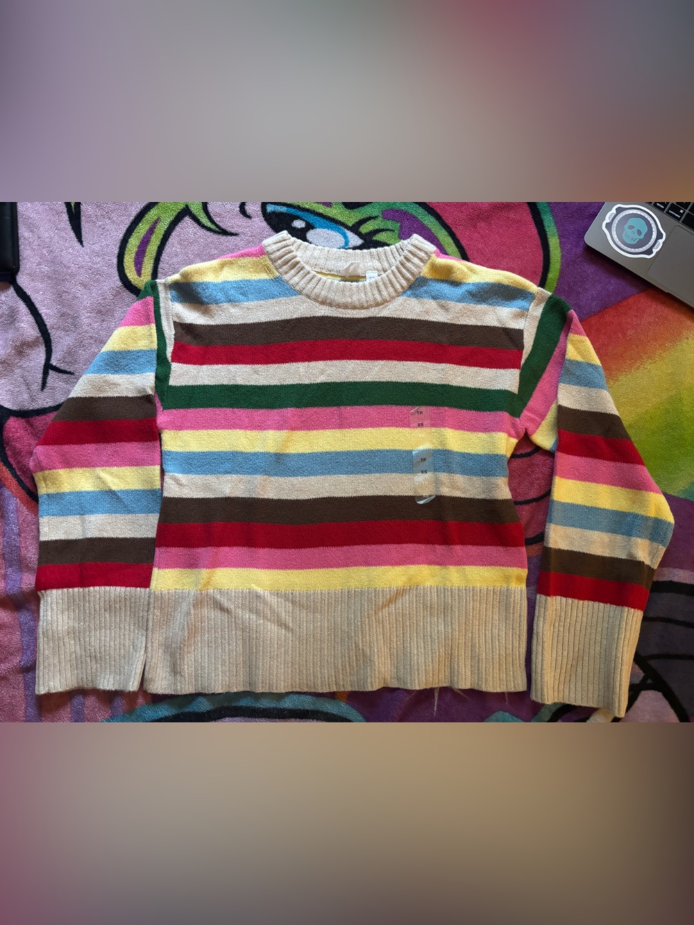 5 for 20 💵 gap striped sweater
